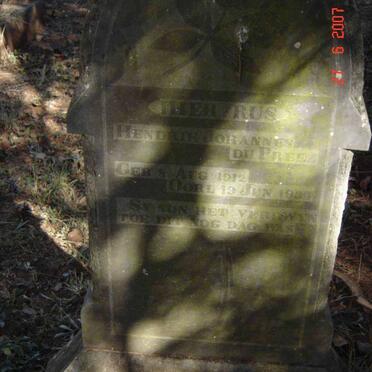 PREEZ Hendrik Johannes, du 1912-1934