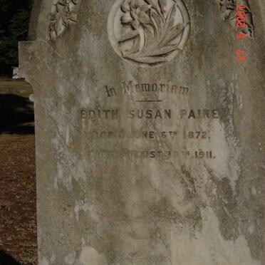 PAINE Edith Susan 1872-1911