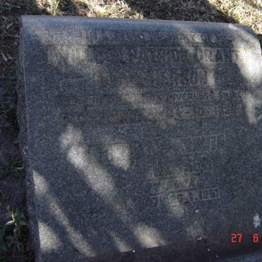 PATERSON William Patrick Grant 1925 &amp; F.S. -1951