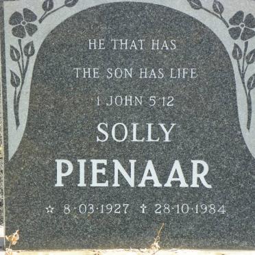 PIENAAR Solly 1927-1984