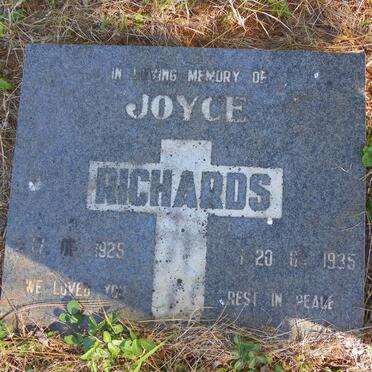 RICHARDS Joyce 1925-1935