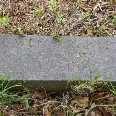 ROGERS Gwen 1905-1972