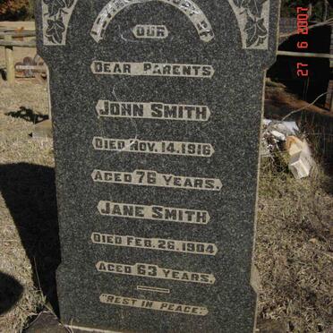 SMITH John  -1916 &amp;  Jane -1904