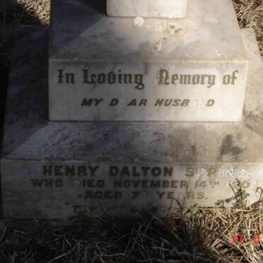 SPRING Henry Dalton -1907