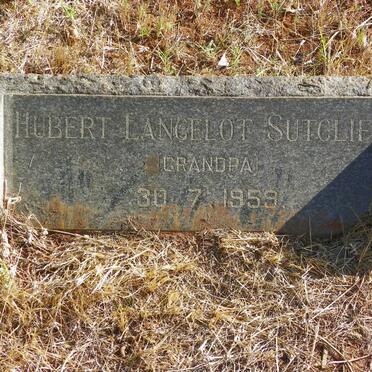 SUTCLIFFE Hubert Lancelot -1959