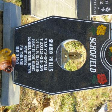 SCHOFIELD Sharon Phillis 1977-2013