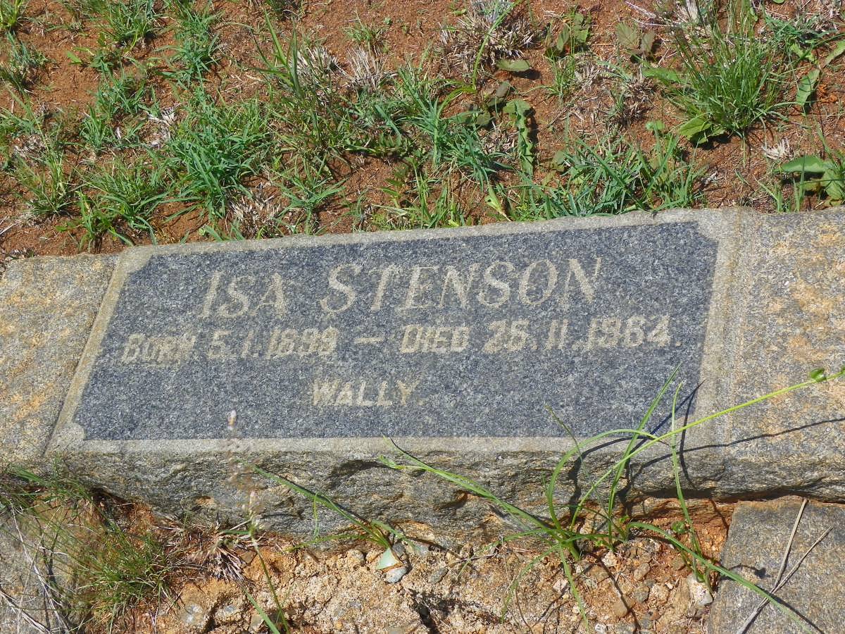 STENSON Isa 1899-1964