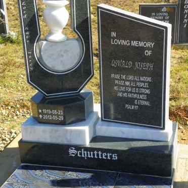 SCHUTTERS Oswald Joseph 1919-2012