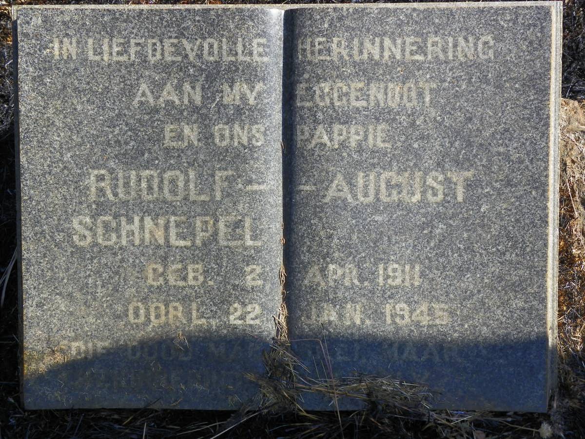 SCHNEPEL Rudolf August 1911-1945