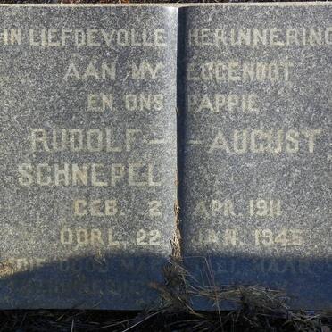 SCHNEPEL Rudolf August 1911-1945