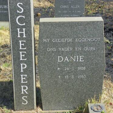 SCHEEPERS Danie 1908-1980