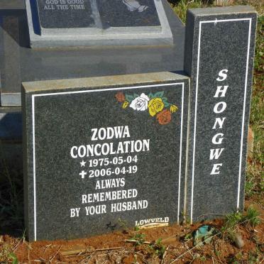 SHONGWE Zodwa Concolation 1975-2006