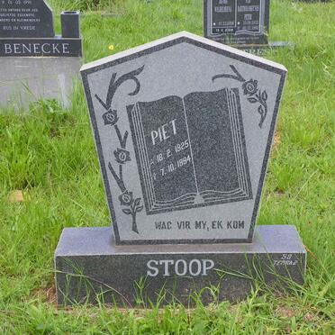STOOP Piet 1925-1994