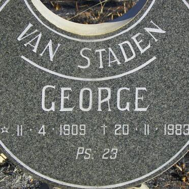 STADEN George, van 1909-1983