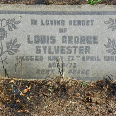 SYLVESTER Louis George -1950