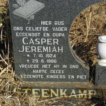 STEENKAMP Casper Jeremiah 1924-1986