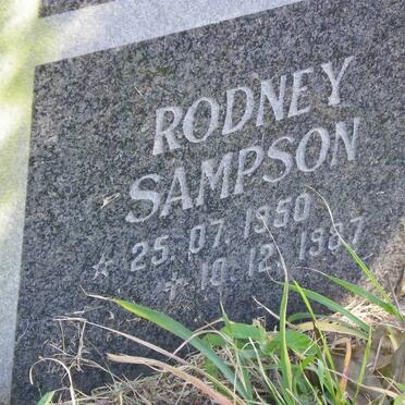 SAMPSON Rodney 1950-1987