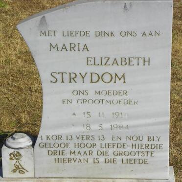 STRYDOM Maria Elizabeth 1914-1984
