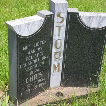 STORM Chris 1932-1994