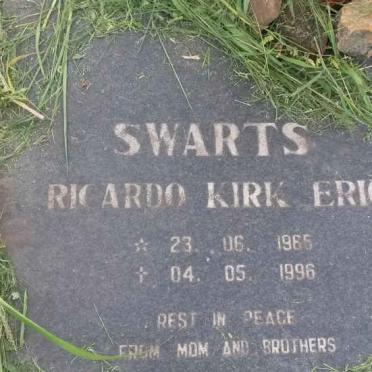 SWARTS Ricardo Kirk Eric 1965-1996