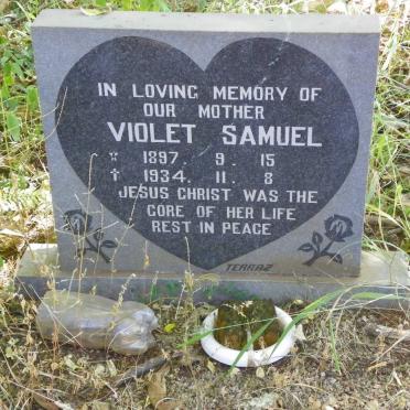 SAMUEL Violet 1897-1934