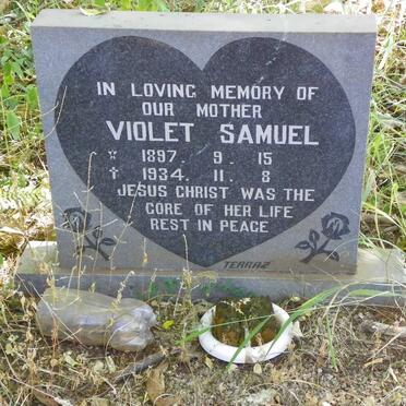 SAMUEL Violet 1897-1934