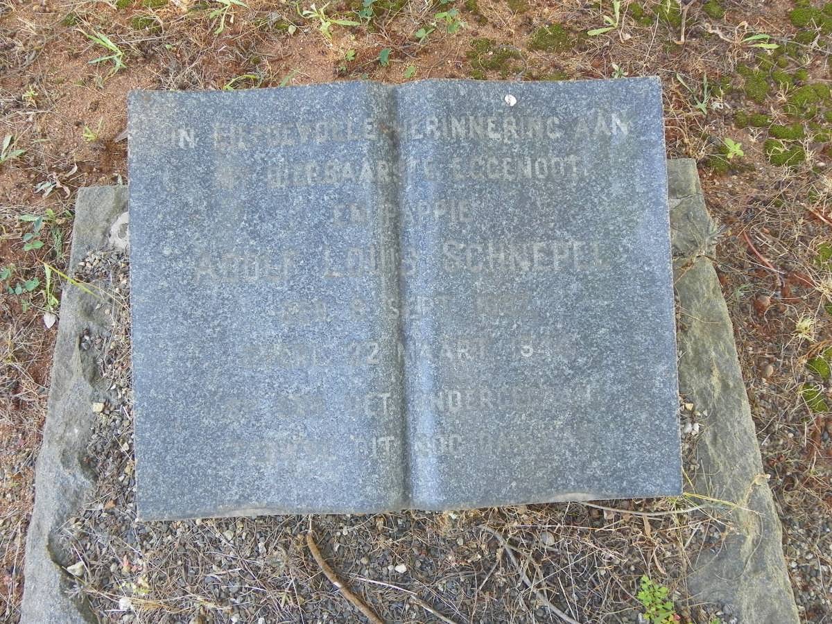 SCHNEPEL Adolf Louis 1887-1944