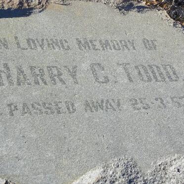 TODD Harry C. -1953