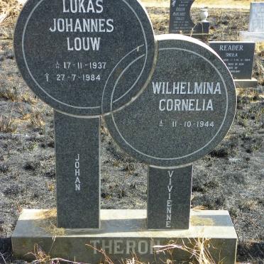 THERON Lukas Johannes Louw 1937-1984 &amp; Wilhelmina Cornelia 1944-