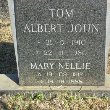 TECKLENBURG Tom Albert John 1910-1980 &amp; Mary Nellie 1912-1995