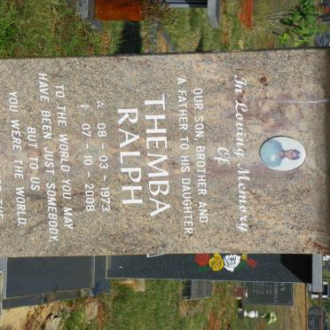 THWALA Themba Ralph 1973-2008