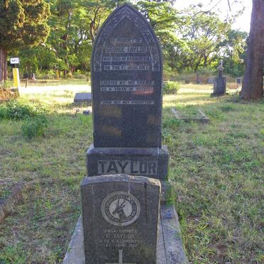 TAYLOR George -1917 _1