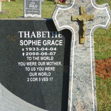 THABETHE Sophie Grace 1933-2008