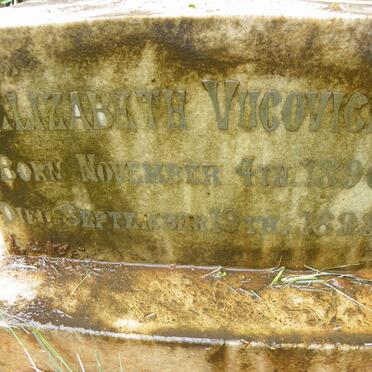 VUCOVICH Elizabeth 1896-1898