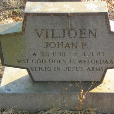 VILJOEN Johan P. 1981-1983