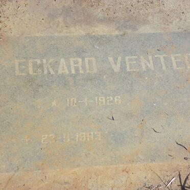 VENTER Eckard 1926-1993