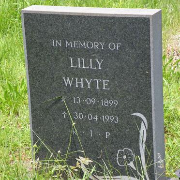 WHYTE Lilly 1899-1993