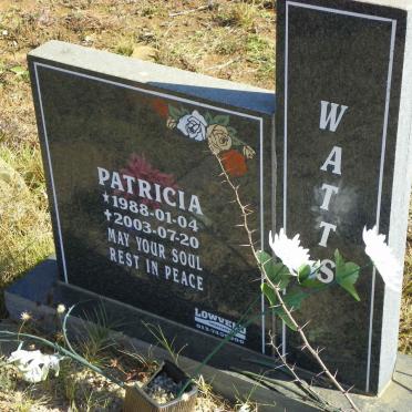 WATTS Patricia 1988-2003