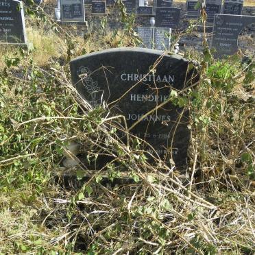 WOLMARANS Christiaan Hendrik Johannes 1952-1986