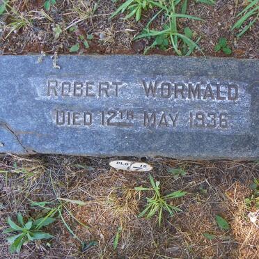 WORMALD Robert -1936
