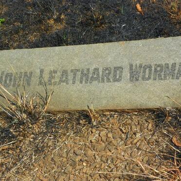 WORMALD John Leathard