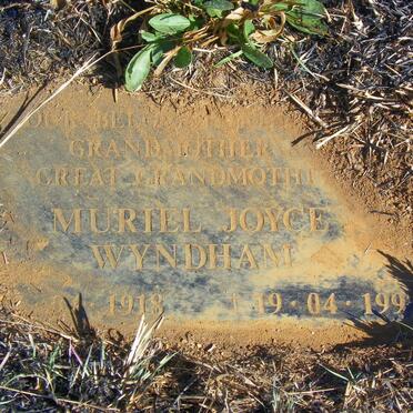 WYNDHAM Muriel Joyce 1918-1997