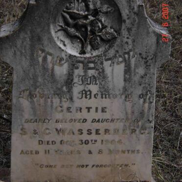 WASSERBERG Gertie  -1904