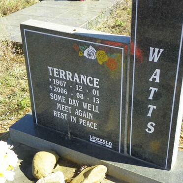 WATTS Terrance 1967-2006