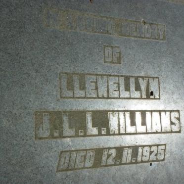 WILLIAMS J.L.L. -1925