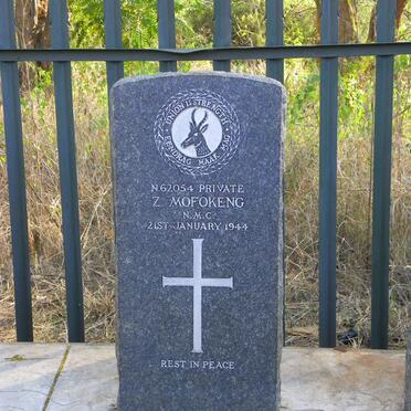 MOFOKENG Z. -1944