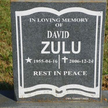 ZULU David 1955-2006