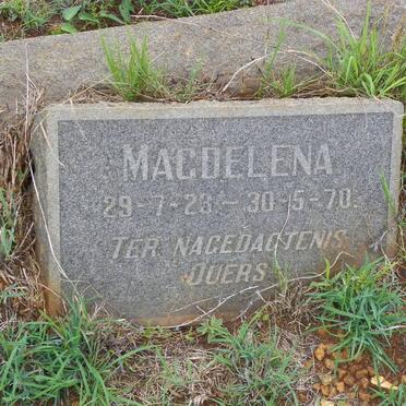 ? Magdelena 1923-1970