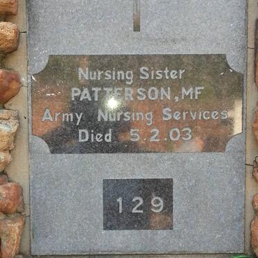 PATTERSON M.F. -1903