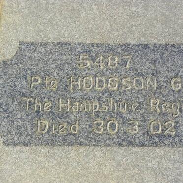 HODGSON G. -1902